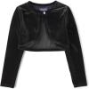 imageThe Childrens Place Girls Long Sleeve Shrug CardiganBlack Velour