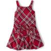 imageThe Childrens Place Girls Sleeveless Dressy Bubble Hem DressRed Ochre Plaid