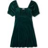 imageThe Childrens Place Womens Short Sleeve Holiday DressBalt Green Velour