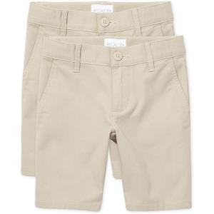 imageThe ChildrenS Place Girls Chino ShortsBisquit 2pack