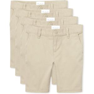 imageThe ChildrenS Place Girls Chino ShortsSandy 4 Pack