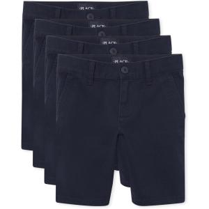 imageThe ChildrenS Place Girls Chino ShortsTidal 4 Pack