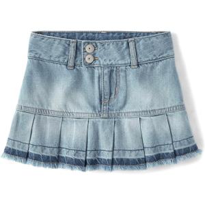imageThe Childrens Place Girls Everyday Denim Skirts and SkortsTwyla Wash