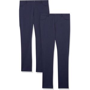 imageThe Childrens Place Girls Ponte Knit Pull on JeggingsTidal 2pack