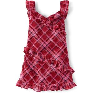 imageThe Childrens Place Girls Sleeveless Dressy DressesRed Ochre