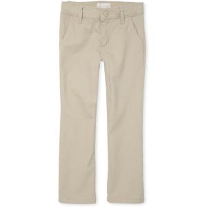 imageThe Childrens Place Girls Stretch Skinny Chino PantsBisquit Single