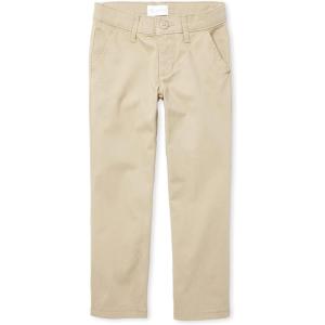 imageThe Childrens Place Girls Uniform Bootcut Chino PantsSandy Single