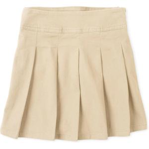 imageThe Childrens Place Girls Uniform Pleated SkortSandy Single