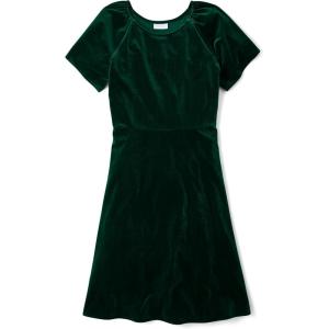 imageThe Childrens Place Womens Short Sleeve Holiday DressSpruceshad Velour