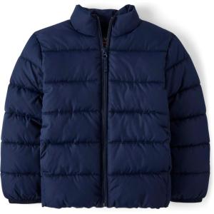 imageThe Childrens Place boys Medium Weight Puffer Jacket Wind WaterresistantTidal