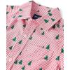 imageThe Childrens Place Big Boys Long Sleeve Poplin Button Down ShirtRed Trees