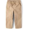 imageThe Childrens Place Baby Boys Stretch Straight Pull on Chino PantsJava Hill