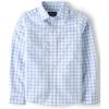 imageThe Childrens Place Big Boys Long Sleeve Poplin Button Down ShirtWhirlwhind Gingham