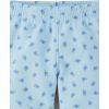 imageThe Childrens Place BabyGirls and Toddler Active Premium Fleece Wide Leg Lounge PantsFloral Blue