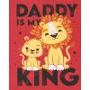 imageThe Childrens Place BabyGirls and Toddler Assorted Everyday Short Sleeve Graphic TShirtsmultipacksLove My DaddyDaddy King