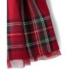 imageThe Childrens Place BabyGirls and Toddler Dressy Dress Short SleeveClassic Red Plaid Velour