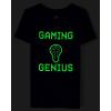 imageThe Childrens Place boys Short Sleeve Top and Shorts Snug Fit 100 Cotton 4 Piece Pajama SetGaming Genius Glow