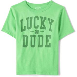 imageThe Childrens Place BabyGirls and Toddler Basic Long Sleeve Layering TeesLucky Dude