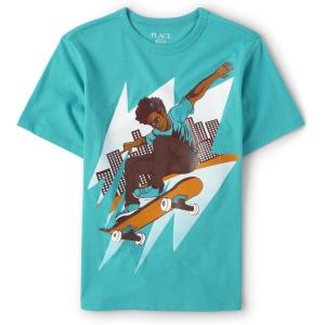 imageThe Childrens Place BabyGirls and Toddler Basic Long Sleeve Layering TeesSkater Boy