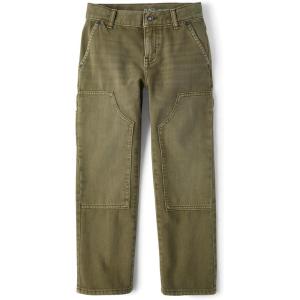 imageThe Childrens Place Boys Baggy JeansGreen Carpenter