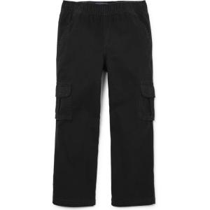 imageThe Childrens Place Boys Pull on Cargo PantsBlack Single