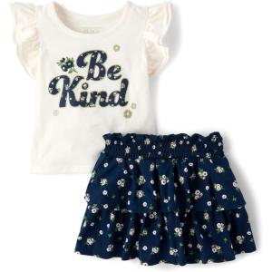 imageThe Childrens Place babygirls And Toddler 2 Piece OutfitTidal