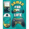 imageAssorted Everyday Short Sleeve Graphic TShirtsmultipacksGamer LifeGame ModeController 3pack