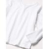 imageThe Childrens Place Boys Basic Layering Long Sleeve TeeWhite Single