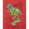 imageThe Childrens Place Boys GamerSportsCars Short Sleeve Graphic TShirts2 PackRobo DinoDino Skater 2pack