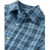 imageThe Childrens Place Boys Long Sleeve Button Down ShirtsPearl Blue Plaid
