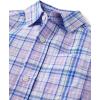 imageThe Childrens Place Boys Long Sleeve Button Down ShirtsPetal Purple Plaid