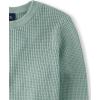 imageThe Childrens Place Boys Long Sleeve Thermal Pullover SweaterMint Taffy