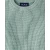 imageThe Childrens Place Boys Long Sleeve Thermal Pullover SweaterMint Taffy