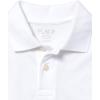 imageThe Childrens Place Boys Multipack Short Sleeve Soft Jersey Knit PolosWhite 2pack
