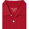 imageThe Childrens Place Boys Short Sleeve Pique Polo 3 PackClassic Red