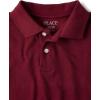 imageThe Childrens Place Boys Short Sleeve Pique Polo 3 PackRedwoodSmokeWhite