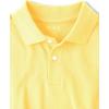 imageThe Childrens Place Boys Short Sleeve Pique Polo 3 PackYellowSmokeBrook