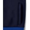 imageThe Childrens Place Boys and Toddler Active Long Sleeve Scuba Zip Front JacketHuron Blue