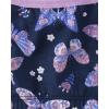 imageThe Childrens Place Girls BralettePurpleButterflyTealLeopardLavendar 5pack