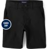 imageThe Childrens Place boys Quick Dry Chino ShortsBlack Single