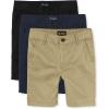 Flax/New Navy/Black 3-pack