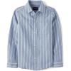 imageThe Childrens Place Boys Long Sleeve Oxford Button Down ShirtHuron Blue