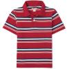 imageThe Childrens Place Boys Multipack Short Sleeve Soft Jersey Knit PolosRed Stripe