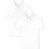 imageThe Childrens Place Boys Multipack Short Sleeve Soft Jersey Knit PolosWhite 2pack