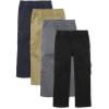 Black/Flax/Gray/New Navy 4-pack