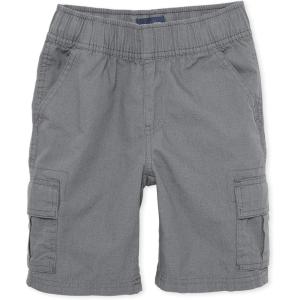 imageThe Childrens Place BabyBoys Essential Cargo ShortsStorm Single