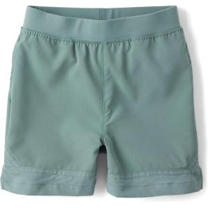 imageThe Childrens Place Boys Active Quick Dry Textured Pull on ShortsNorway Spruce