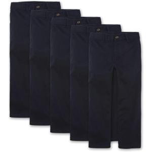 imageThe Childrens Place Boys Chino PantsmultipacksNavy 5pack