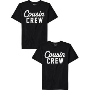 imageThe Childrens Place Boys GamerSportsCars Short Sleeve Graphic TShirts2 PackCousin Crew