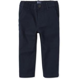 imageThe Childrens Place Boys Stretch Relaxed Straight Chino Pants MultipacksDark Navy 2pack